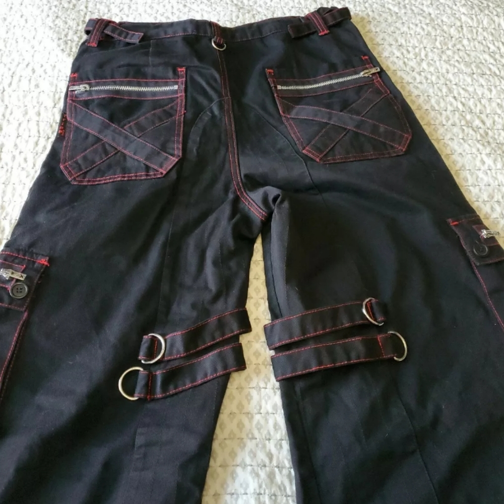 Tripp Pants - black with red stitching 32in waist